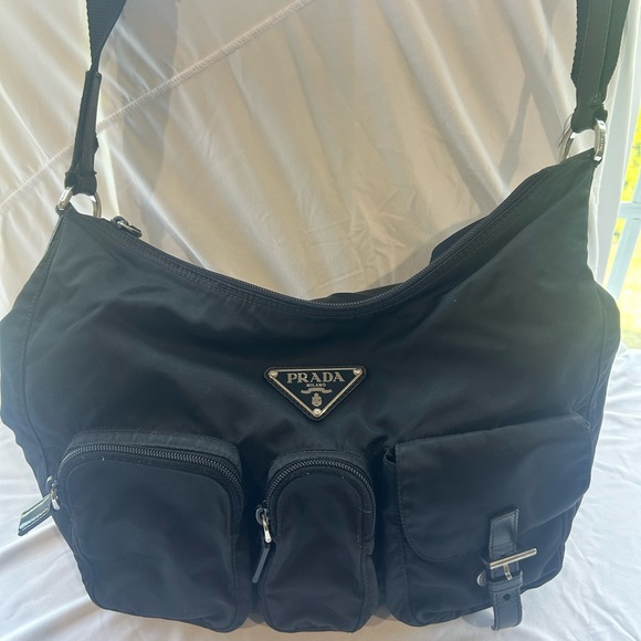 Prada Black Messenger Bag - Picture 5 of 11